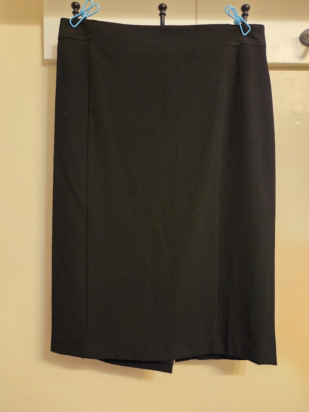 Ann Taylor Black Pencil Skirt 6 Workwear Corporate Chic Business Minimalist